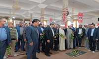 تجدید میثاق سربازان امنیت غذایی کهگیلویه و بویراحمد با شهدا در آستانه هفته جهاد کشاورزی