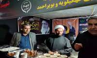 برپایی موکب پذیرایی از عزاداران رهبر شهید در کهگیلویه و بویراحمد