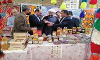 بازدید معاون وزیر جهاد کشاورزی از غرفه‌های کهگیلویه وبویراحمد در نمایشگاه تهران