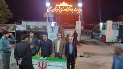 برپایی میز ارتباطات مردمی جهاد کشاورزی بهمئی