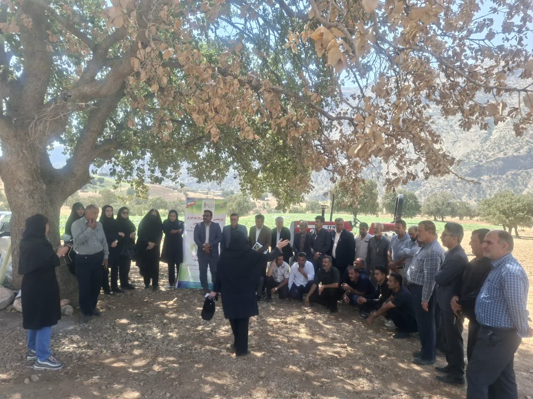 یازدهمین کاروان ترویجی بهره‌وری الگوی کشت در ۹ شهرستان کهگیلویه و بویراحمد برگزار شد